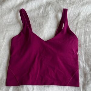 Lululemon Magenta Align Tank